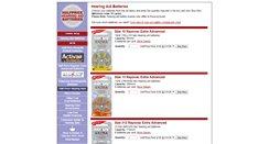 Desktop Screenshot of halfpricebatteries.co.uk