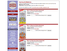 Tablet Screenshot of halfpricebatteries.co.uk
